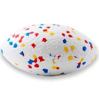 Игрушка с Мяч регби E-TPU 15х9х8 ИС-23 белый