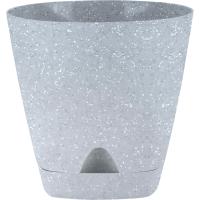 Кашпо Амстердам D200 4л светлый камень с под. IG6301 /6шт/ПР