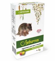 Корм для крыс с фруктами Любимчик 400г