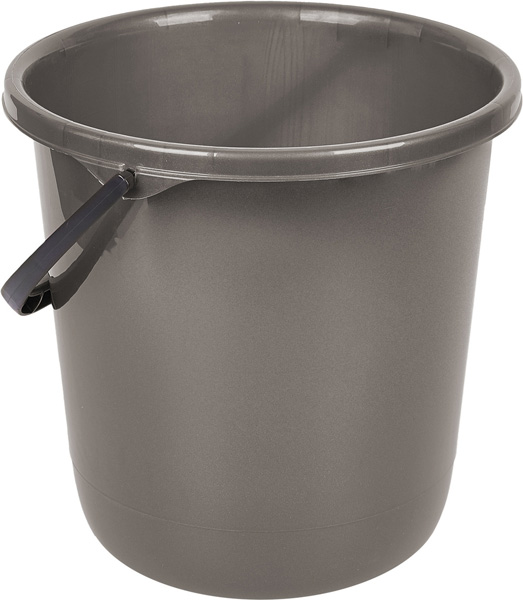 Ведро 12л Rock'n'Roll антрацит SV4076