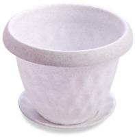 Кашпо "Розетта" 21л мрамор С130МРА