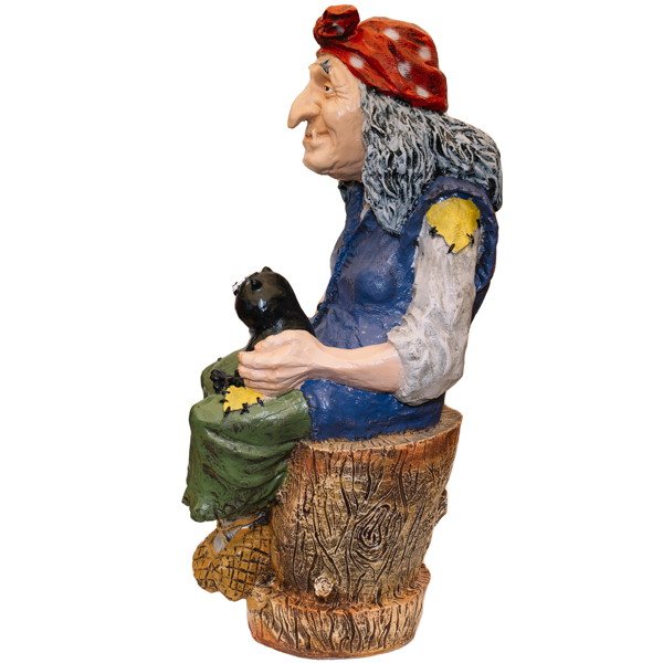 Баба Яга средняя 70х35х41 12301