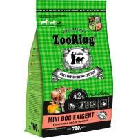 Собаки ZooRing Mini Exigent телятина/рис/тыква д/взр.собак мини пород 700г/16шт/314311 ЧЗ