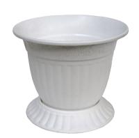 Кашпо Венеция №10 50л белый с под.