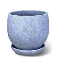 Шар h36*d36см низкий серый U2102/713042