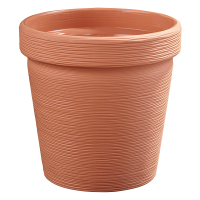 Кашпо Терра 2,35л карамельный КШ-9264