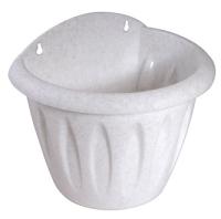 Кашпо Фелиция 24см настенное мрамор С122М