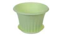 Кашпо КЭРОЛ 1л мята М3155