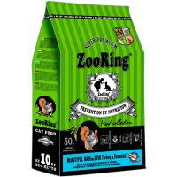 Кошки ZooRing Beautiful Hair&Skin индейка/морс.водор. д/работы ЖКТ д/кошек всех пород 10кг/100267 ЧЗ