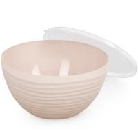 Чаша Оазис 2,5л с крышкой розовый М8412 /11шт/Альтерн