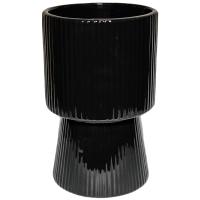 Кашпо Barcelona d14; h22см черный 073371