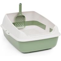 Туалет д/кошек Юта глубокий полный комплект с совком/4шт/М9061