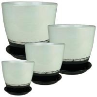 Бутон Роспись Эстет из 4-х серебро/черн/РС151/640706