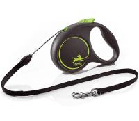 Рулетка Флекси Дизайн S трос 5м на 12кг зеленая/33326/20/Евро