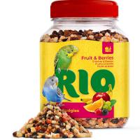 Лакомство д/птиц РИО д/волнистых попугаев фруктово-ягодная смесь 180г/12шт/22330 ЧЗ