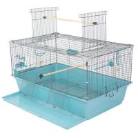 Клетка д/птиц РИО-1 78*48*41см разборная (укомплект)бирюз-хром/4780бирюз-хром/Дарэлл