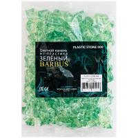 Грунты Цветной камень из акрила 18*25мм зеленый/100шт/Салекс