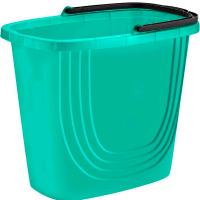 Ведро 8л Spin&Clean Disco прямоугольное аквамарин SC1115 /12шт/ПР