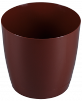 Кашпо Крокус 17см 2,5л круглое с прикорневым  поддоном 07060