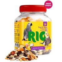 РИО для средних и крупных попугаев фруктово-ореховая смесь 160г