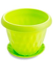 Кашпо "Розетта" 4,9л зеленый С128ЗЕЛ