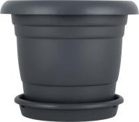 Кашпо ATHENA 23л вулканический серый