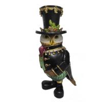 Филин в цилиндре L11W14.5H24.5см 718470/D202