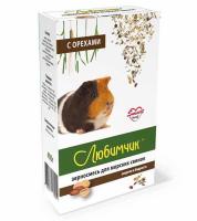 Корм для морских свинок орехом Любимчик 400г