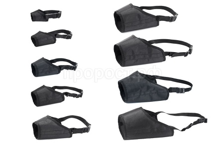 Намордник нейлон ЧИП №0 чихуахуа, щенки 10см/055300