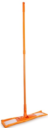 Швабра д/пола с насадкой из микрофибры телескоп. ручкаТВ-009В /24шт/ АкваМаг