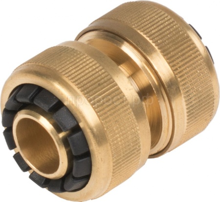 Муфта ремонтная для шланга 1/2" LISTOK ПРОФИ латунь LYM 5808С