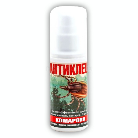 Комарово Антиклещ спрей от клещей 50мл
