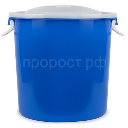 Бак 50л Эрон с крышкой и ручками/Дон