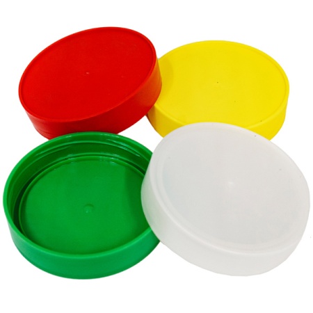 Крышка полимерная винтовая ТО-100 Велес желтый /100шт/В