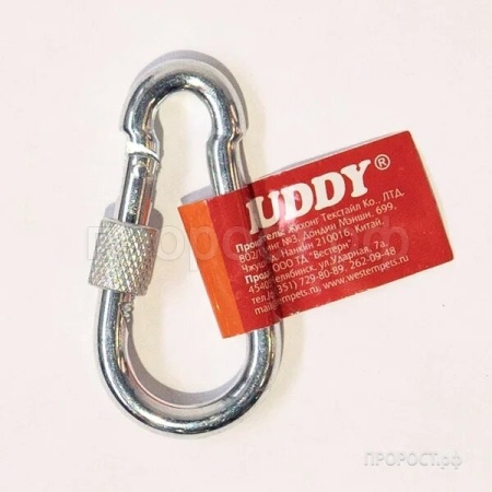 Карабин альпинистский с муфтой 6*60мм