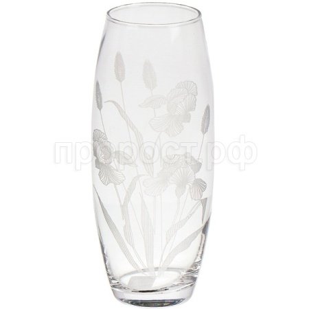 Ваза для цветов Флора Ирисы стекло /966-Г