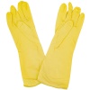 Перчатки хозяйственные латексные неопудренные XL желтый 87586 /12шт/