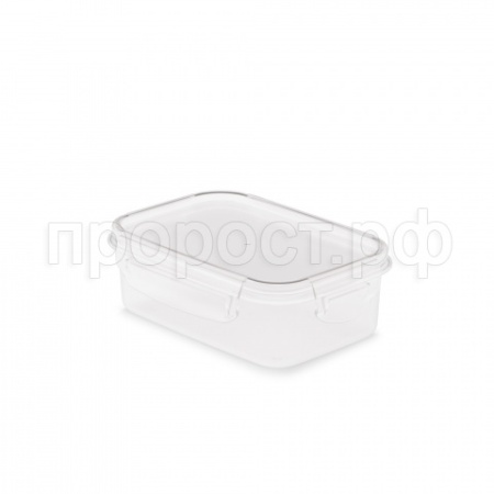 Контейнер д/разогр. в СВЧ Прайм 0,5л прямоугольная на защелках М8500