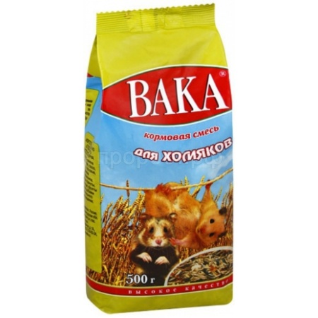 Корм для хомяков Вака ВК 500гр