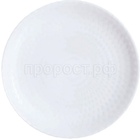 Тарелка десертная "PAMPILLE WHITE" 19см 
