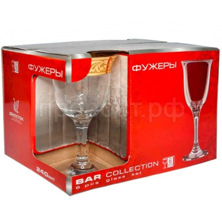 Набор фужеров Камарезе (6шт) 240мл /863-Г34