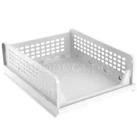 Ящик д/хранения л Chester 19см белый складной /51004/10шт/VERDE