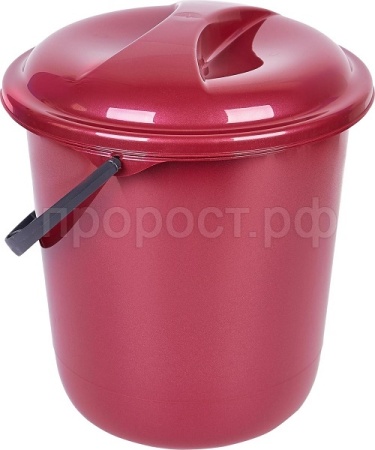 Ведро 12л Классика с крышкой SV4077