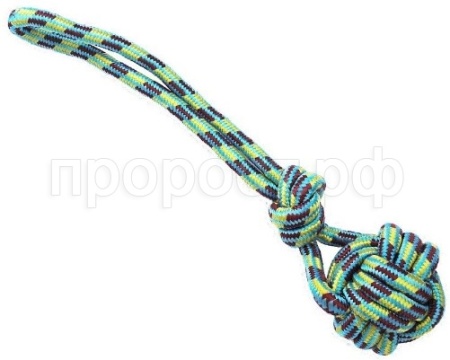 Игрушка для собак Грейфер канатный с мячом 40см ГР108