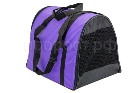 Сумка переноска ЧИП Конверт-Туннель №1 расклад.с карманом и ремнем 39*22*26/9026фиолет/Дарэлл
