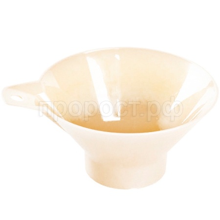 Воронка д/банок d-14,5см слоновая кость А016 /90шт/Арз