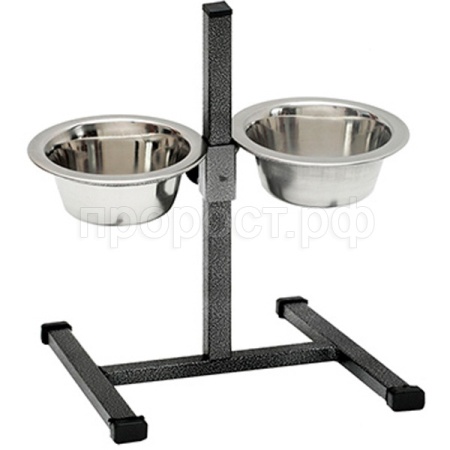 Миска метал на регулируемой подставке 0,35л/08344133/Каскад