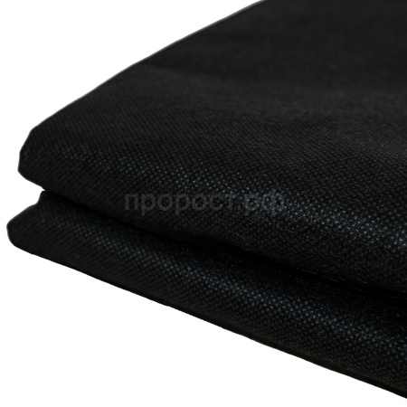Спанбонд "PROROST" плотность 100мкр черный мульча размер 2,1*10м
