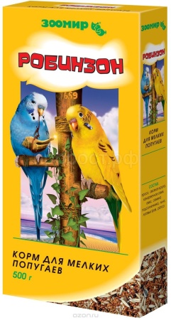 Робинзон для мелких попугаев 500гр