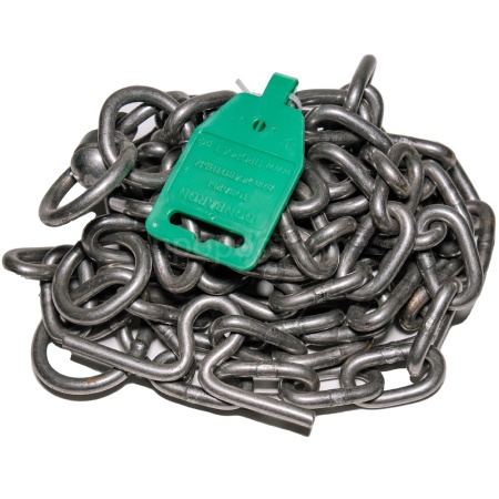 Цепь для привязи с ошейником КРС/МРС №6 короткозвенная с вертлюгом